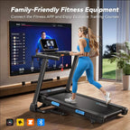 T35 Foldable Treadmill with 15% Auto Incline