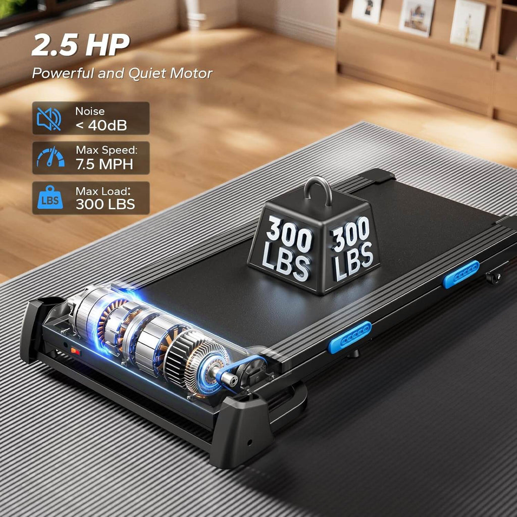 T35 Foldable Treadmill with 15% Auto Incline