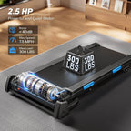 T35 Foldable Treadmill with 15% Auto Incline